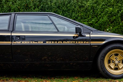 Lot 235 - 1979 Lotus Esprit S2 JPS Commemorative Edition