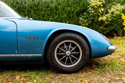 Lot 171 - 1972 Lotus Elan Plus 2S 130/5 Ex-Ronnie Peterson