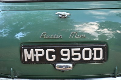 Lot 137 - 1966 Austin Mini Deluxe