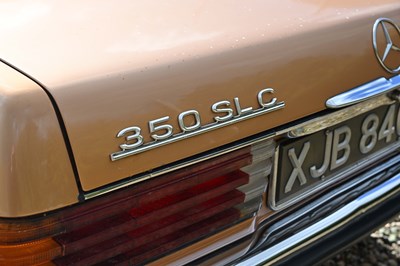 Lot 126 - 1972 Mercedes-Benz 350 SLC