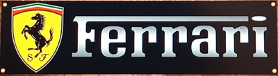 Lot 57 - Ferrari Banner