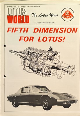 Lot 65 - Lotus World News 1972