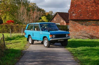 Lot 192 - 1971 Range Rover Suffix A