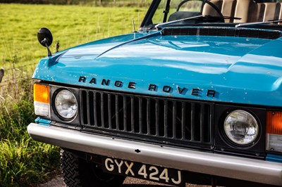 Lot 192 - 1971 Range Rover Suffix A