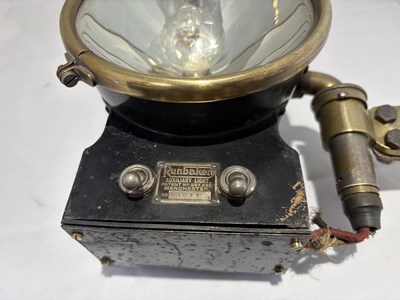 Lot 79 - Edwardian Driving Lamp