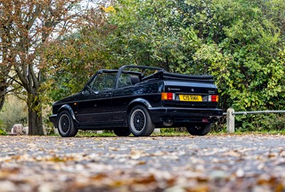 Lot 118 - 1993 Volkswagen Golf GTi Cabriolet Sportline Edition