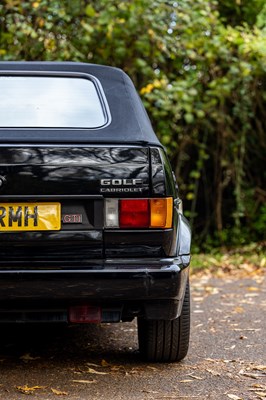 Lot 118 - 1993 Volkswagen Golf GTi Cabriolet Sportline Edition