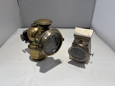 Lot 84 - Edwardian Bicycle Headlights
