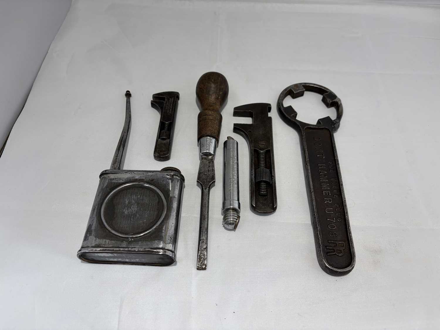Lot 86 - Rolls-Royce ‘Silver Ghost’ Toolkit Items