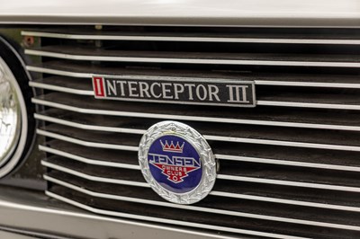 Lot 265 - 1989 Jensen Interceptor Series III Convertible
