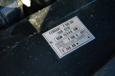 Lot 169 - 1979 Ferrari 308 GTB