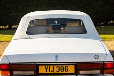 Lot 140 - 1984 Rolls-Royce Silver Spirit Four Door Drophead