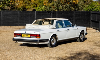 Lot 140 - 1984 Rolls-Royce Silver Spirit Four Door Drophead