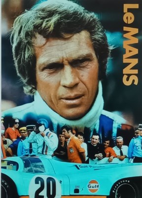 Lot 95 - Steve McQueen Prints & Ferrari Scale Model