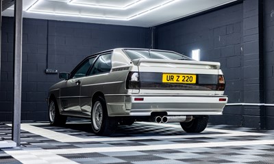 Lot 220 - 1985 Audi Quattro Turbo (QST 20V Conversion)