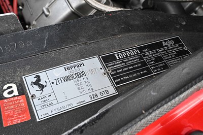 Lot 218 - 1989 Ferrari 328 GTB Fast Road ‘Restomod’ (3.7 litre)