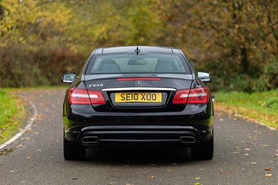 Lot 288 - 2010 Mercedes-Benz E500 Coupé