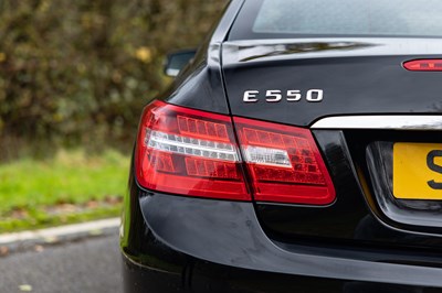 Lot 288 - 2010 Mercedes-Benz E500 Coupé