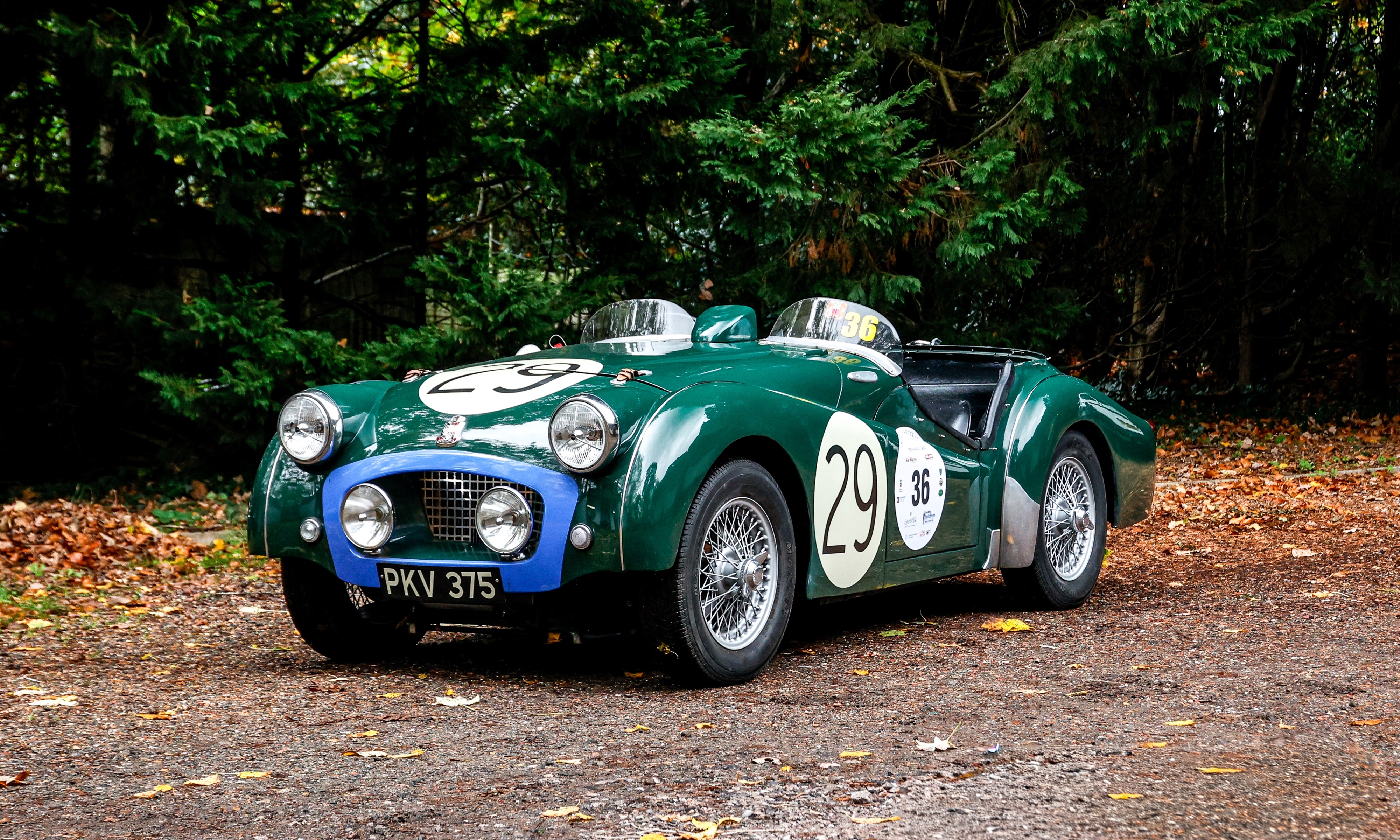 Lot 243 - 1955 Triumph TR2 ex-Works Le Mans 24-hours