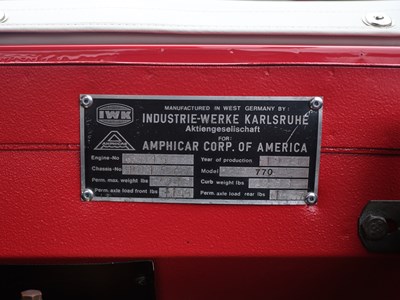 Lot 230 - 1964 Amphicar 770