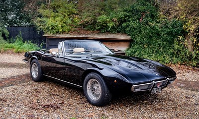 Lot 190 - 1970 Maserati Ghibli 4.7 Spyder Campana