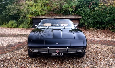 Lot 190 - 1970 Maserati Ghibli 4.7 Spyder Campana