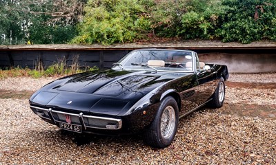 Lot 190 - 1970 Maserati Ghibli 4.7 Spyder Campana