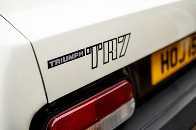 Lot 1 - 1981 Triumph TR7 V8 Development Car