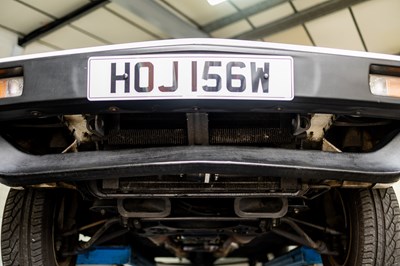 Lot 1 - 1981 Triumph TR7 V8 Development Car