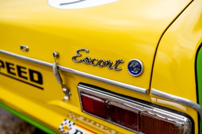 Lot 2 - 1970 Ford Escort Mk.I RS 1600 BDA Zakspeed evocation