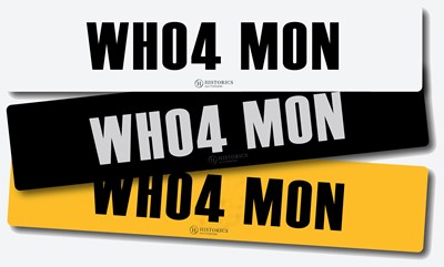 Lot 29 - Registration WH04 MON