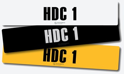 Lot 161 - Registration HDC 1