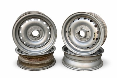 Lot 5 - Dunlop Style Jaguar D-Type Wheels