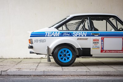 Lot 259 - 1975 Ford Escort Mk. II RS1800