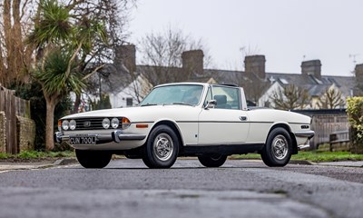 Lot 139 - 1972 Triumph Stag