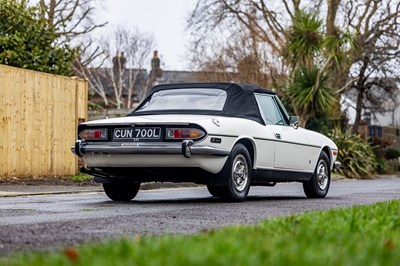 Lot 139 - 1972 Triumph Stag
