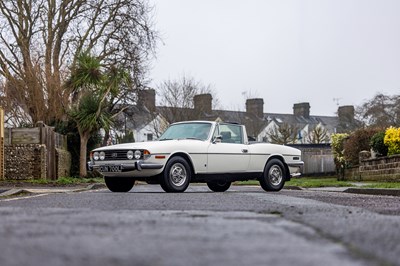 Lot 139 - 1972 Triumph Stag