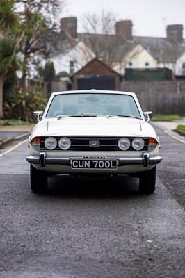 Lot 139 - 1972 Triumph Stag