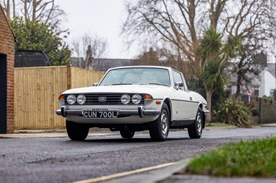 Lot 139 - 1972 Triumph Stag