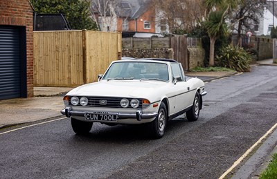 Lot 139 - 1972 Triumph Stag
