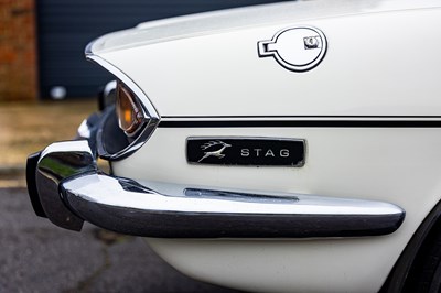Lot 139 - 1972 Triumph Stag