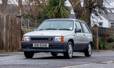 Lot 286 - 1989 Vauxhall Nova SR