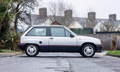 Lot 286 - 1989 Vauxhall Nova SR