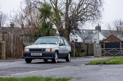 Lot 286 - 1989 Vauxhall Nova SR