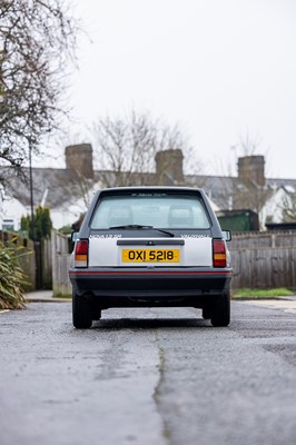Lot 286 - 1989 Vauxhall Nova SR