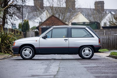 Lot 286 - 1989 Vauxhall Nova SR