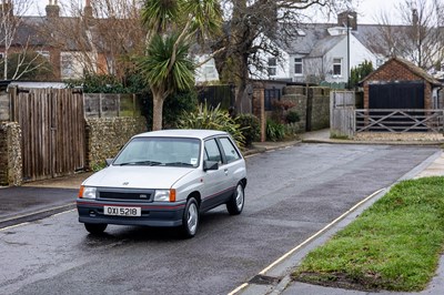 Lot 286 - 1989 Vauxhall Nova SR