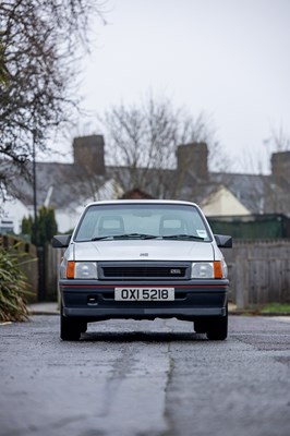 Lot 286 - 1989 Vauxhall Nova SR