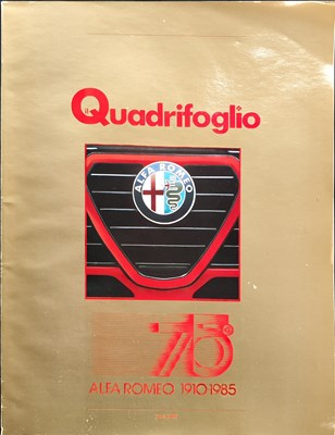 Lot 10 - Alfa Romeo 75th Anniversary Magazine