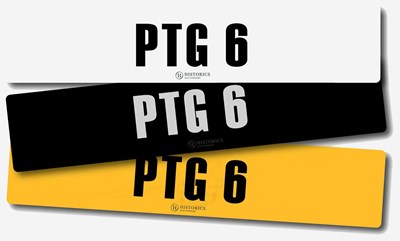 Lot 19 - Registration PTG 6
